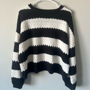 Women’s Blu Pepper Striped Sweater, Size Small